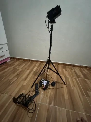 Projetor + converso de tv