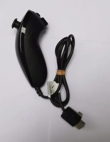 Controle Nunchuk Black Original - Nintendo Wii