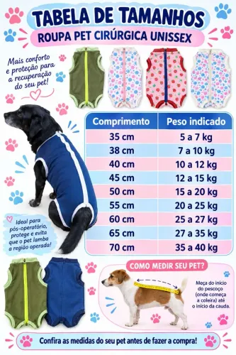 Roupa Pet cirúrgica pra cachorro ?