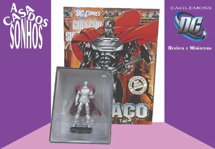 Coleçao de Miniaturas DC Eaglemoss Aço Nº 75