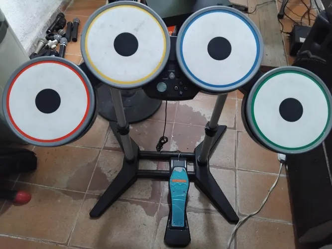 Estrumentos bateria de jogos