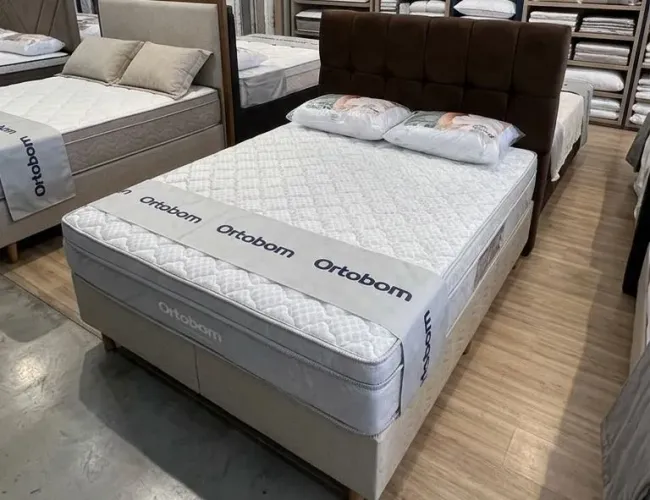 CAMA CASAL ORTOBOM ENTREGA HOJE