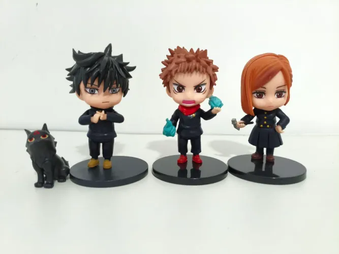 Jujutsu Kaisen 08 cm Nobara Itadori Megumi action figures 
