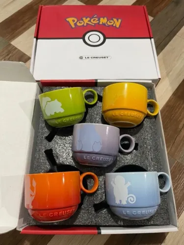 Conjunto Rarissimo Le Creuset × Pokémon