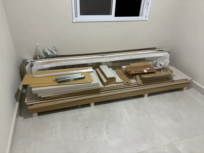 Guarda roupa com led