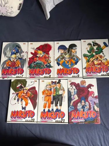 Naruto gold 7 ao 10,20,21 e 39