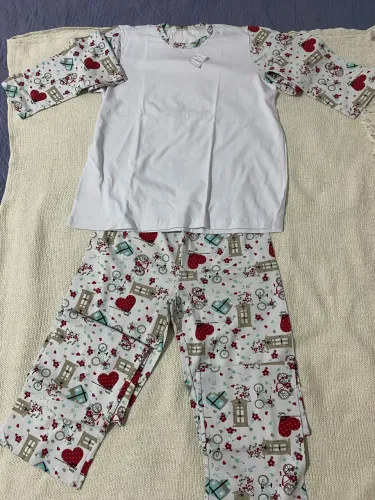 Pijama de 12 Anos 100% Algodão