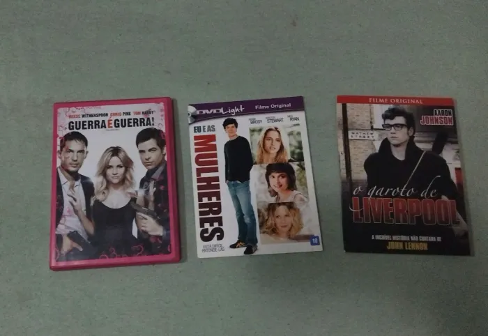 Kit 3DVD's originais pra coleção
