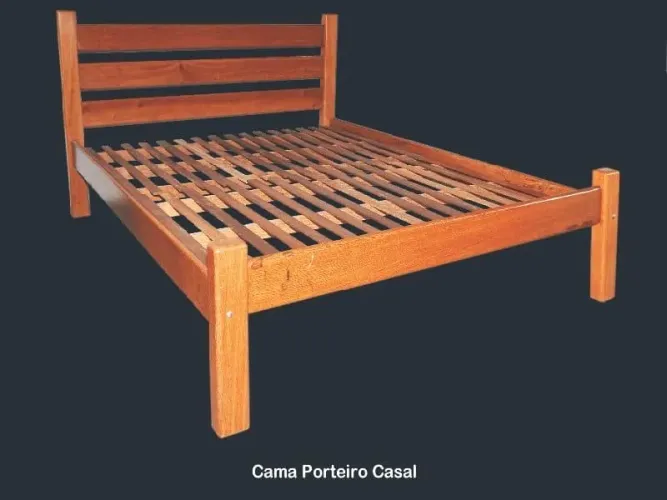 Cama queen madeirart 