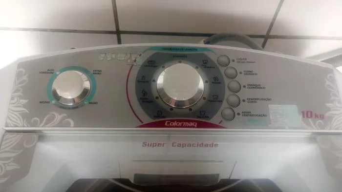 Maquina de lavar colormaq 10 kg leia atentamente a descrição