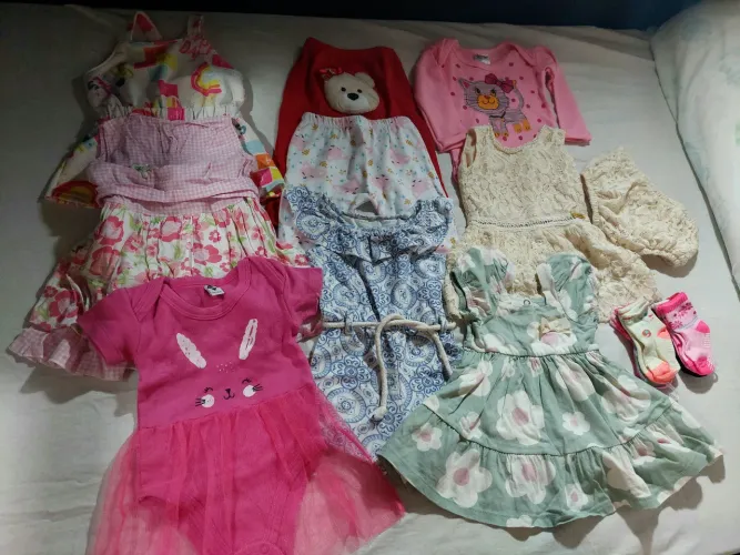 Lotinho de menina 3 a 6 meses 