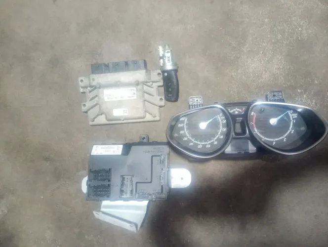 Kit code injeção New fiesta 1.6 2015 Power shift painel módulo chave c cilindro bcm 