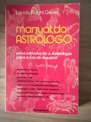 livro: Manual do Astrólogo, landis knight green