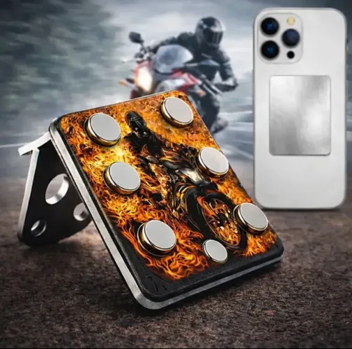 Suporte com 6 imã magnético super resistente moto 
