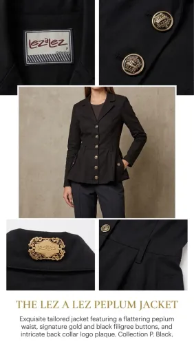 Jaqueta Peplum Lez a Lez