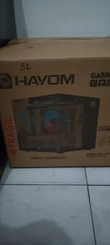 Gabinete gamer aquário