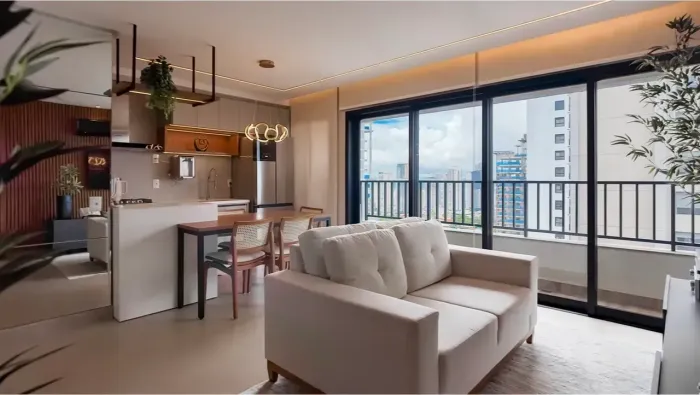 Elev Marista 2 suítes Mobiliado e decorado 73m2