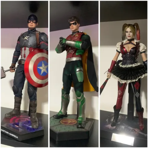 LOTE COM 3 FIGURAS 1/6 HOT TOYS / SOOSOOTOYS