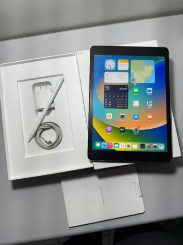 iPad 9 64GB Cinza Espacial + Pencil - OLX Pay - Parcelo 3x SEM JUROS