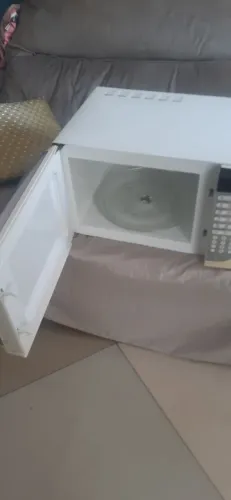 Micro-ondas funcionando perfeitamente