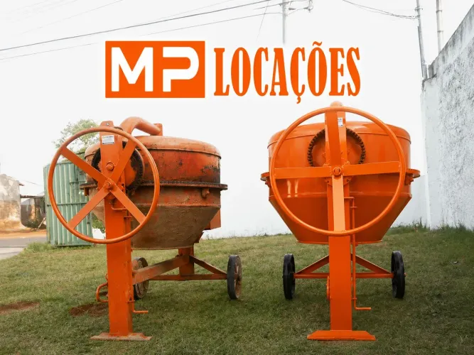 Betoneira locação 400L