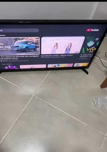 TV Samsung 32 Smart com antena controle completa