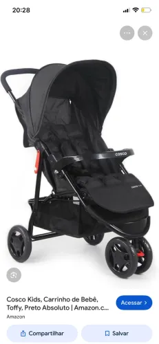 CARRINHO DE BEBÊ COSCO TOFFY,