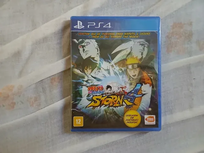 Naruto Ultimate Ninja Storm 4 - The ast Storm - Dublado - PS4 - Novo & Lacrado