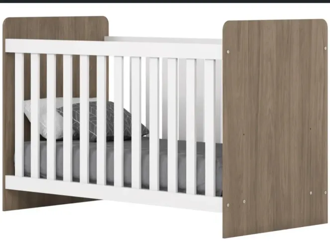 Berço + enxoval completo