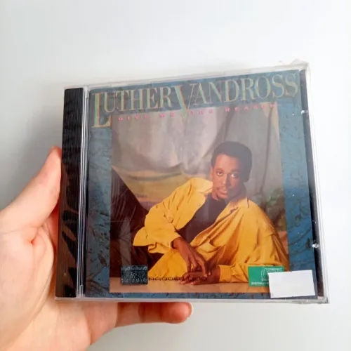 Luther Vandross Give Me The Reason CD Lacrado Original 1986