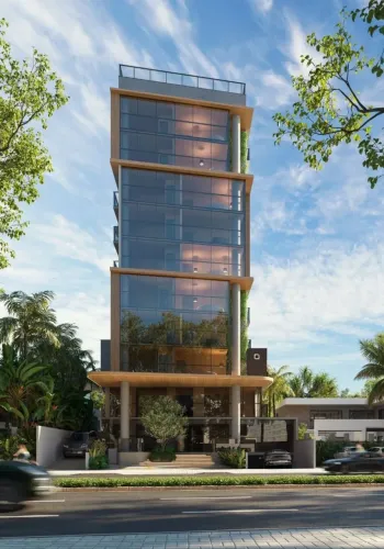 Flat com 1 dormitório à venda, 17 m² por R$ 480.000,00 - Tambaú - João Pessoa/PB