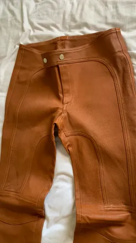 Calça couro ANIMALE