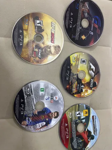Lote 5 de jogos de Ps3 (Apenas Mídia)