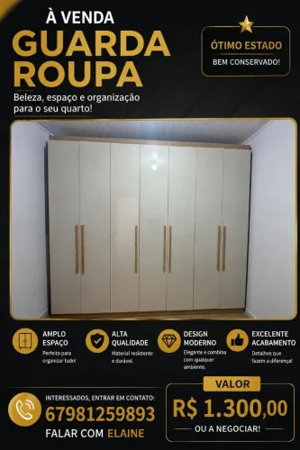 Guarda roupa casal