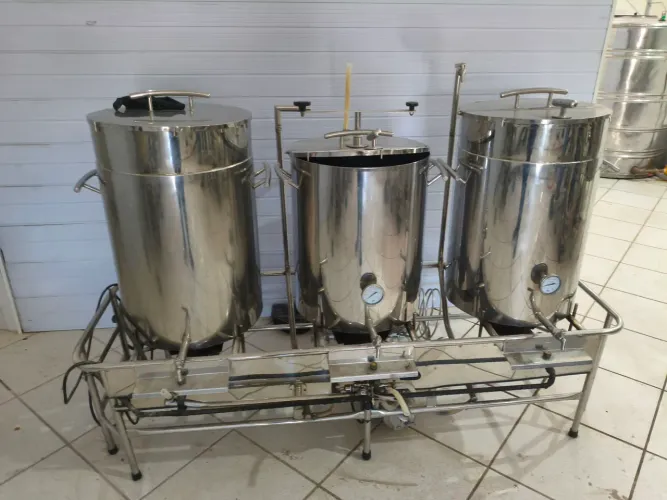 Cozinha cervejeira 100 litros