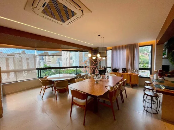 Apartamento 4 Quartos para alugar, 150 m² por R$ 17.000/mês - Sion - Belo Horizonte/MG
