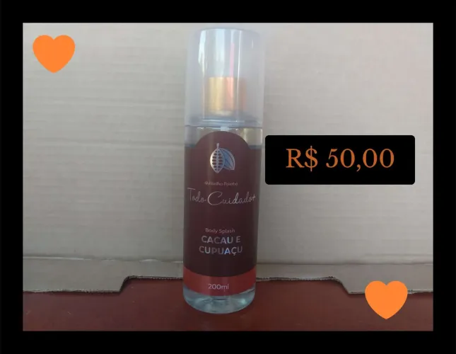 Body splash corporal cacau e cupuaçu 200ml