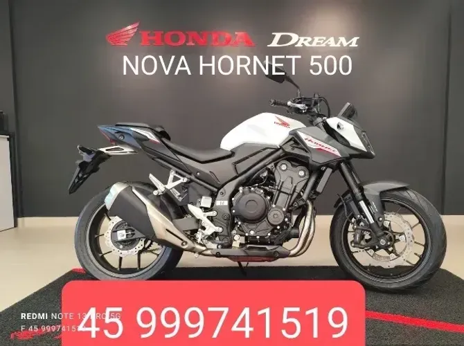 NOVA HORNET 500 PROMOCAO