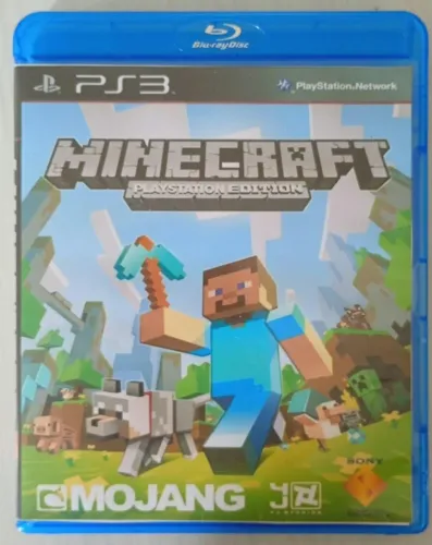 Jogo Minecraft PS3 mídia física