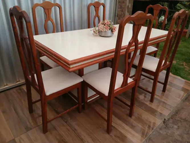 Linda mesa de jantar