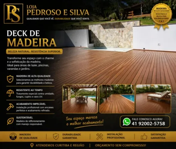 Deck Madeira Itauba