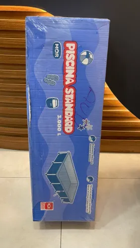 PISCINA COM ESTRUTURA DE FERRO 3.000 LITROS ?