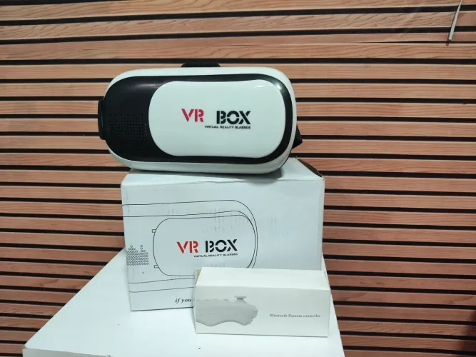 VR BOX virtual reality glasses com controle bluetooth