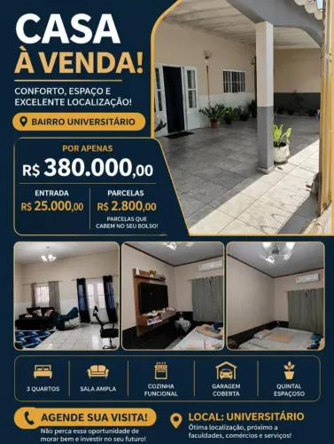 Vende-se casa