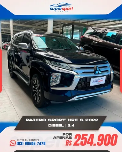 Mitsubishi Pajero Sport HPE-S 2.4 4X4 Diesel AUT 2022
