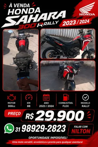 Moto sahara 300