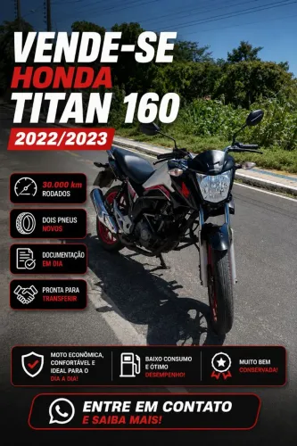 Honda Titan 160 disponível 