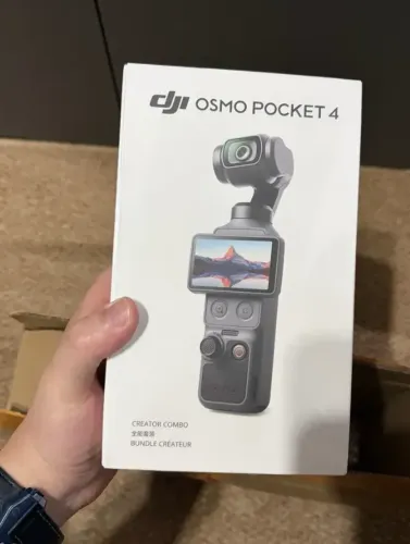 Vendo Osmo Pocket 4 Combo Lacrado Novo Aceito Cartão ate 3x sem juros