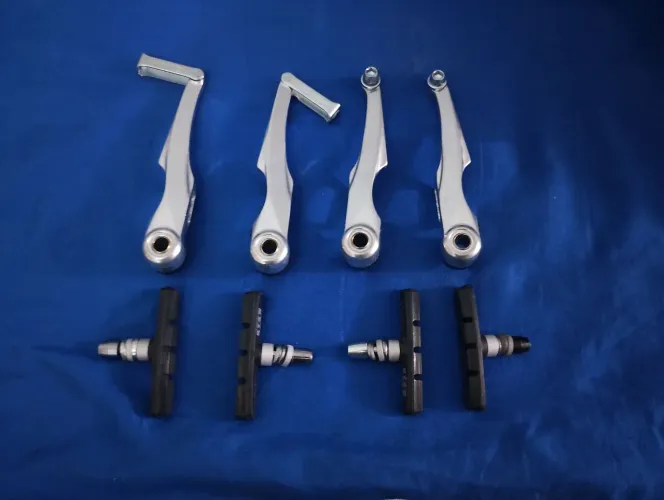 V-Brake Completo com Pastilhas SCS e Parafusos de Fixação - Ótimo Estado