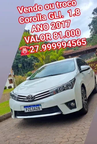 Toyota Corolla GLI 1.8 Flex 16V Aut. 2017